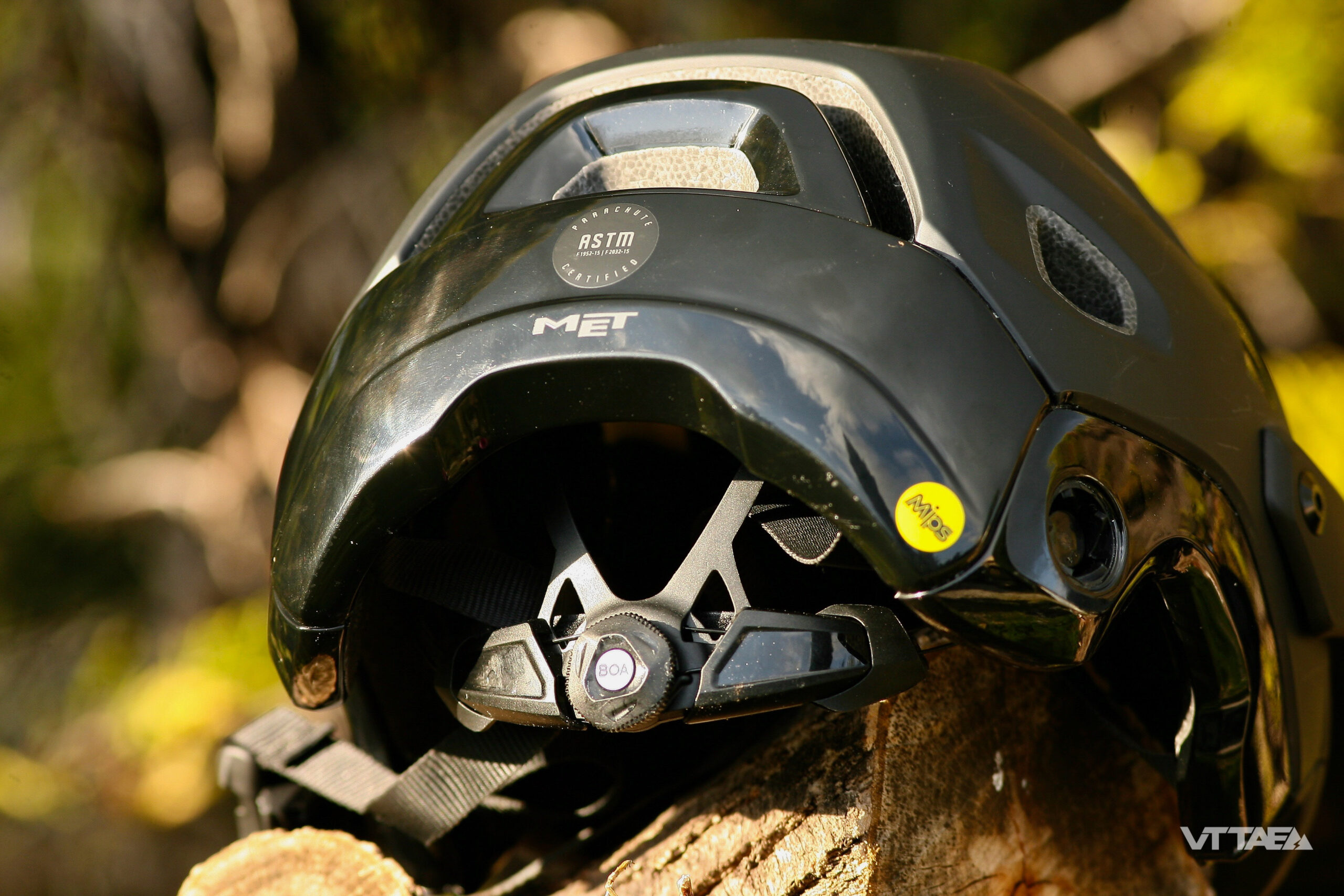 Test casque vtt mentonnière amovible sale