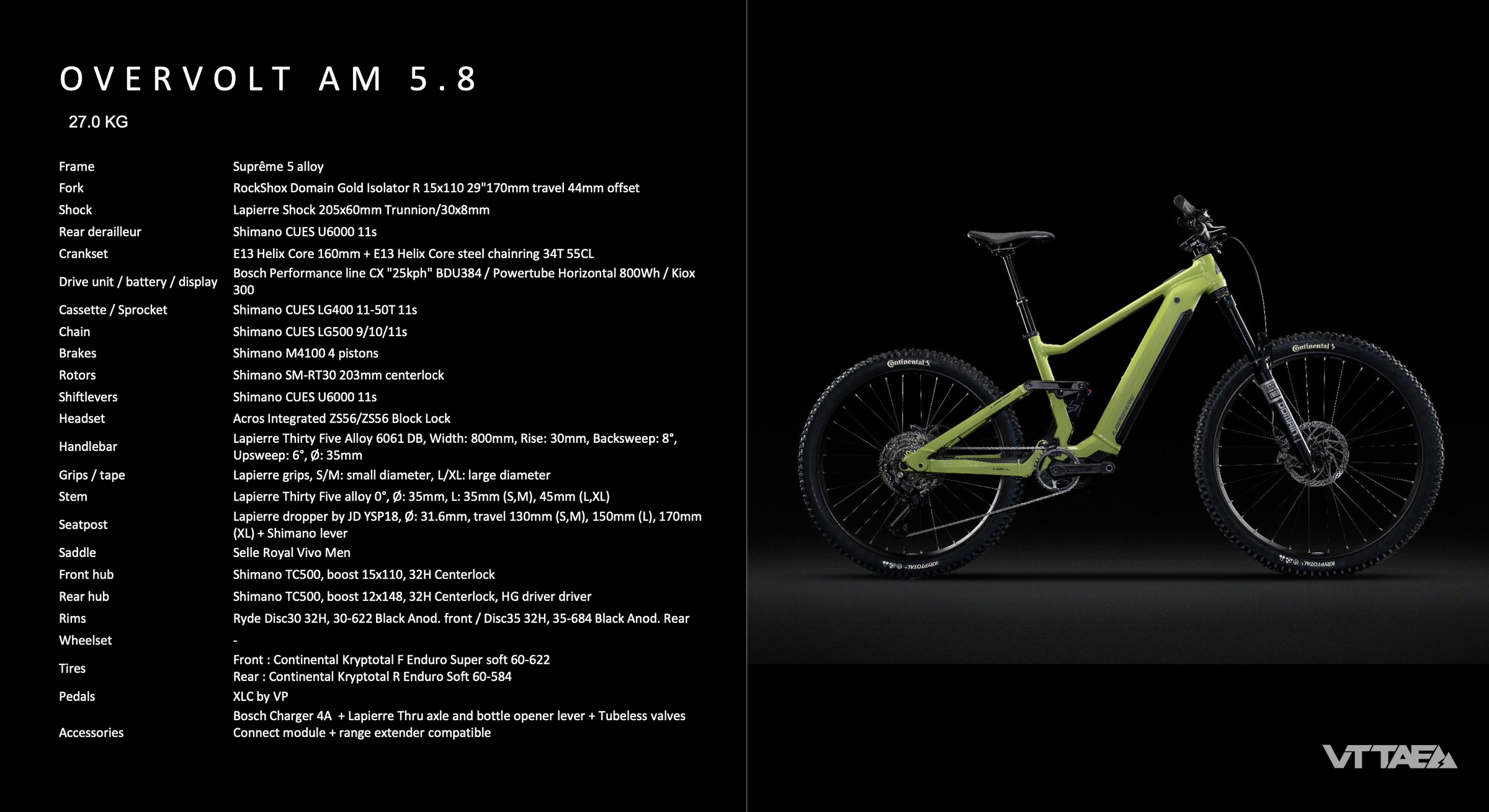 Lapierre Overvolt AM 7.8