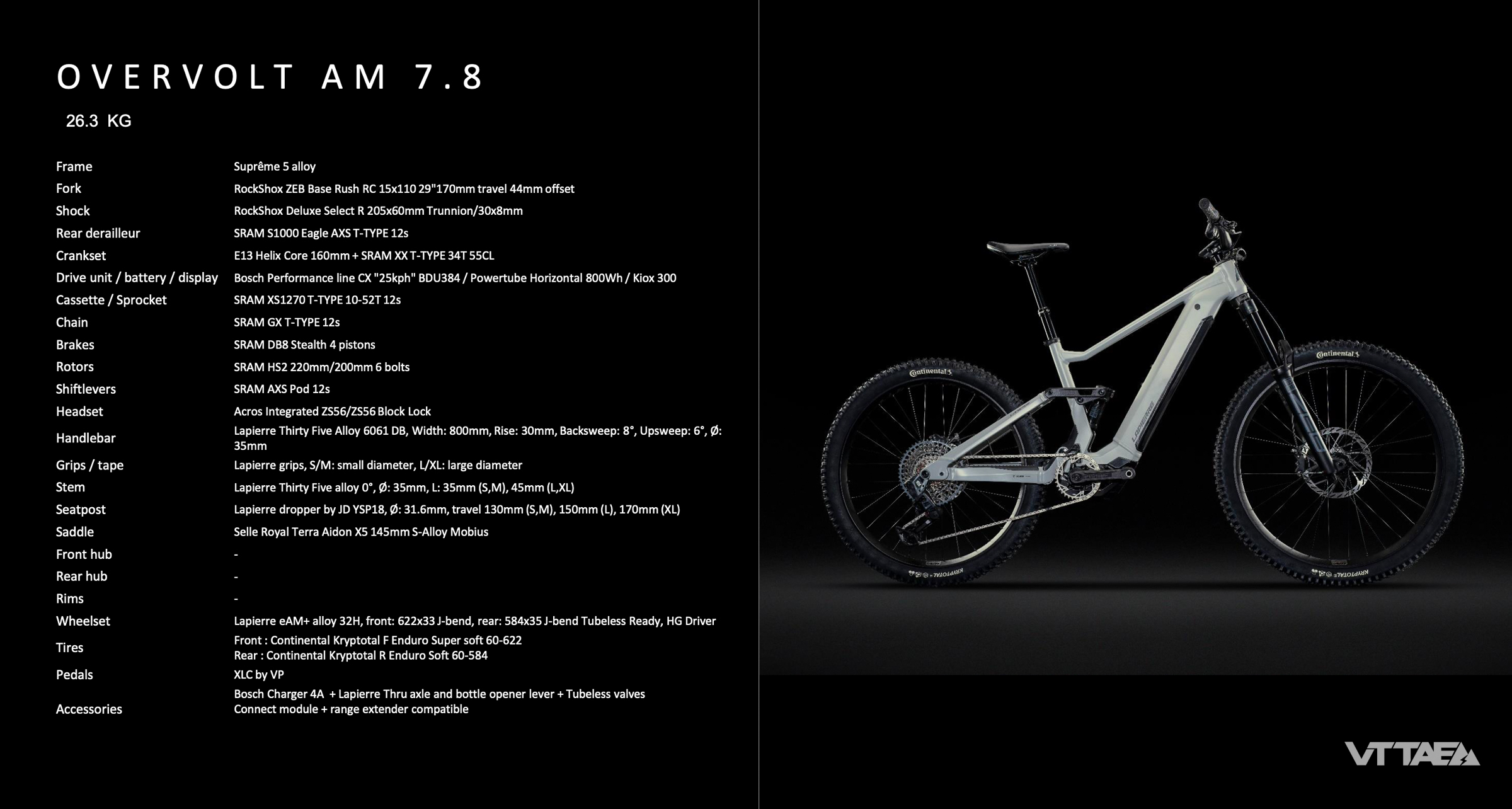 Lapierre Overvolt AM 7.8