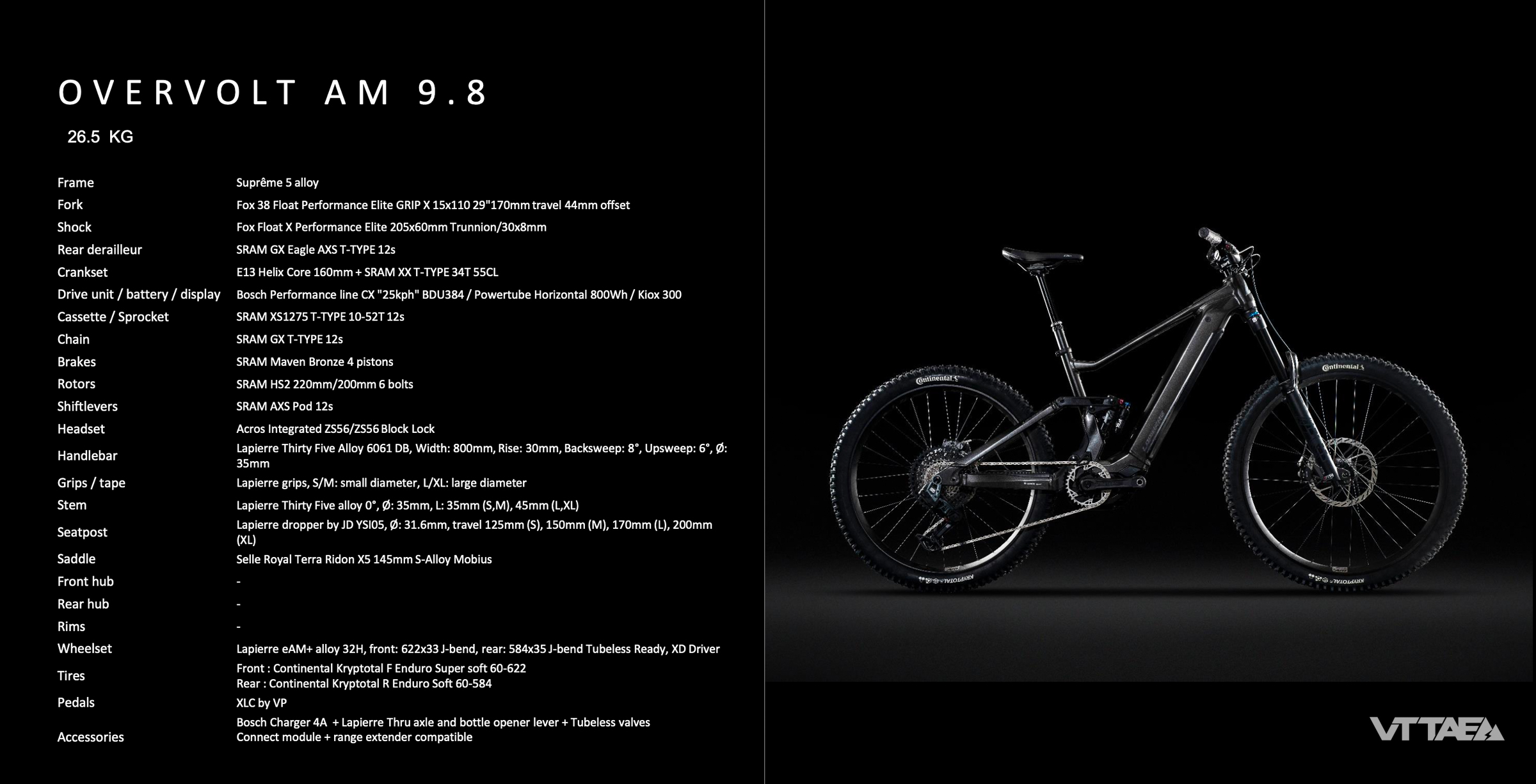 Lapierre Overvolt AM 7.8