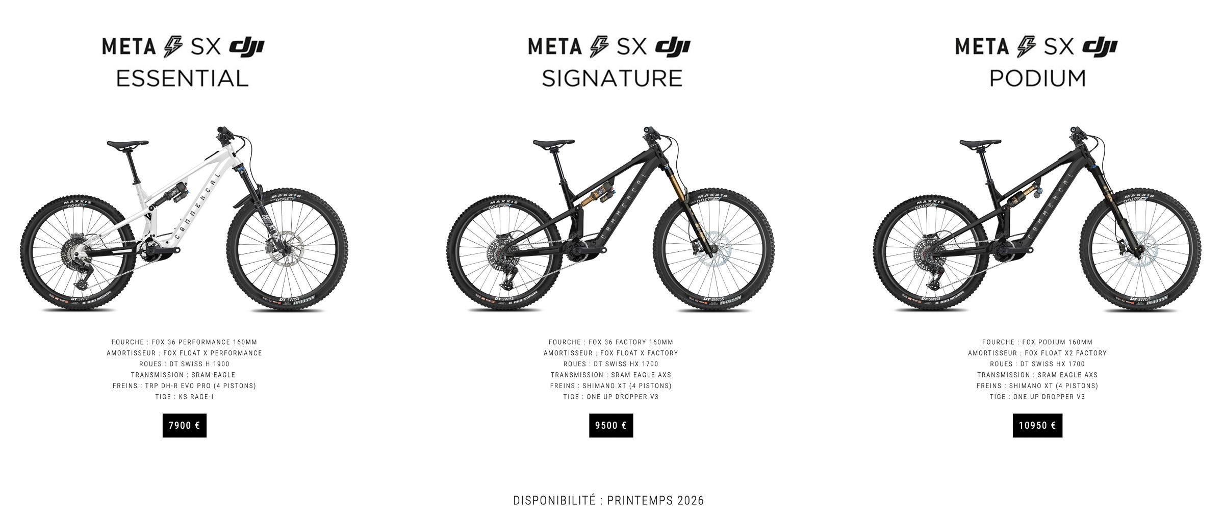 commencal meta sx dji